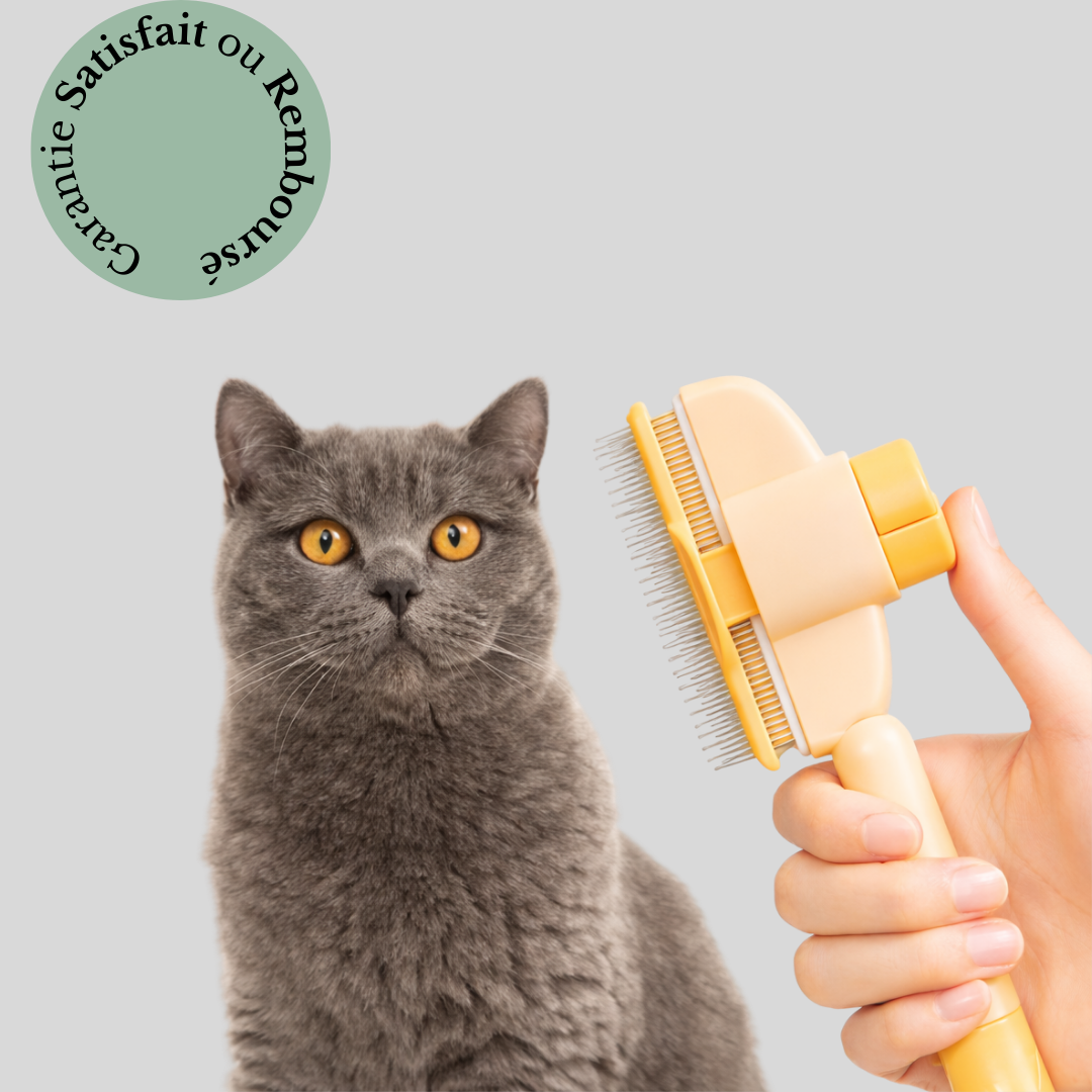 Brosse Anti-Poils Auto-Nettoyante Animaris™